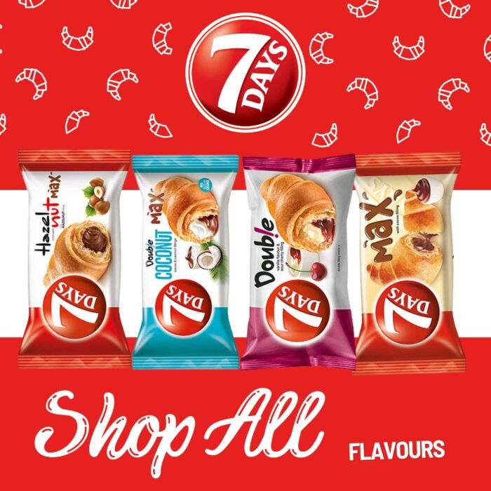 7 Days Croissant With Vanilla Flavour & Strawberry Fillings Double Max - 80g - Image 3