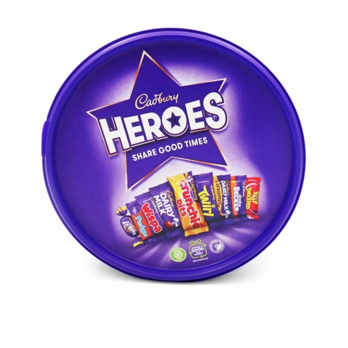 Cadbury Heroes Tub 550g - Chocolate Gift Set - Image 1