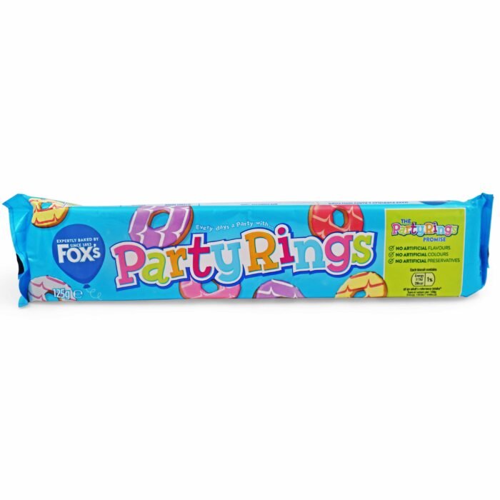 Fox's Biscuits Party Rings 125g - Image 1