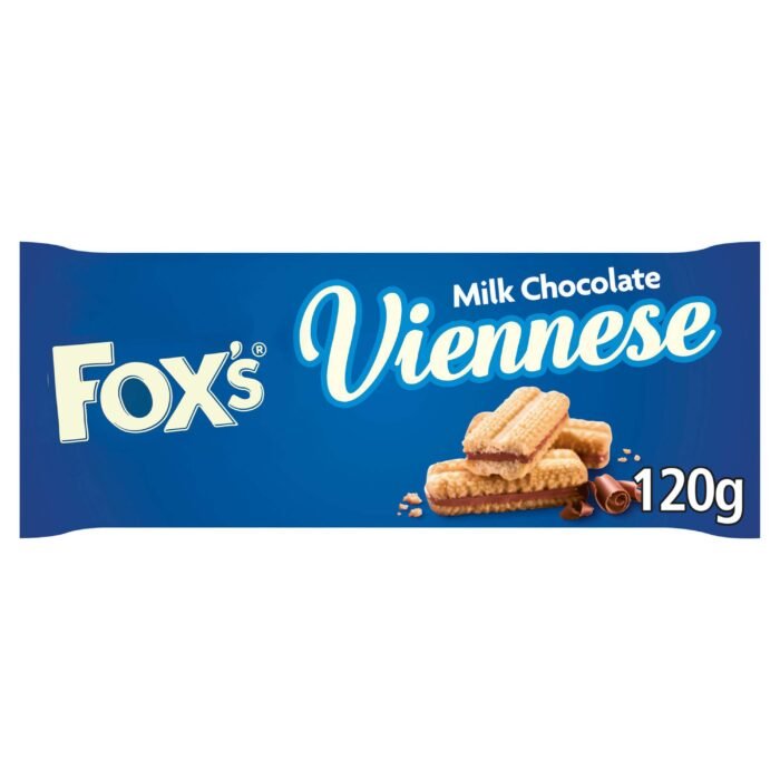 Fox's Biscuits Viennese Milk Chocolate - 120g - Image 1