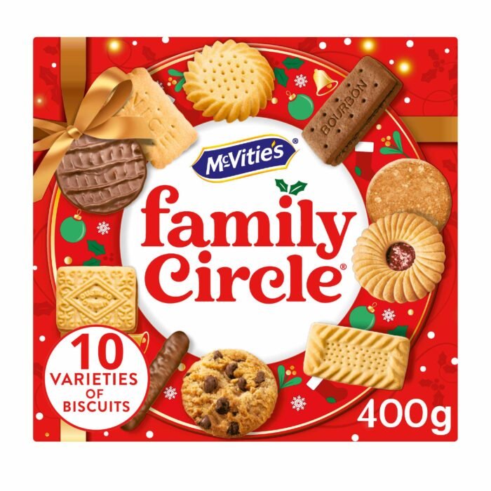 McVitie's Family Circle Biscuit Selection Variety Assortment 400g - Image 1