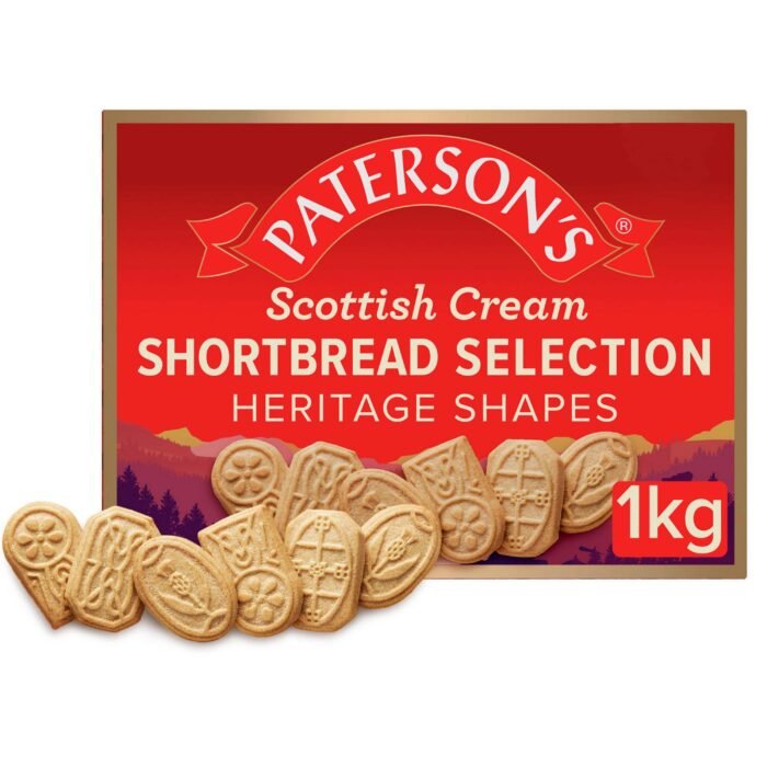 Paterson's Scottish Cream Shortbread Selection - 1kg - Image 1