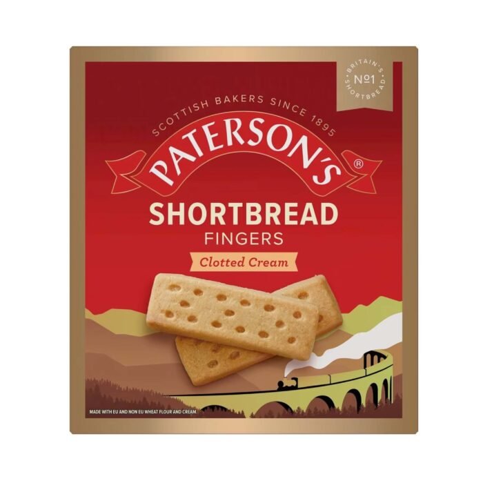 Paterson's Shortbread Fingers Clotted Cream - 300g - Image 1
