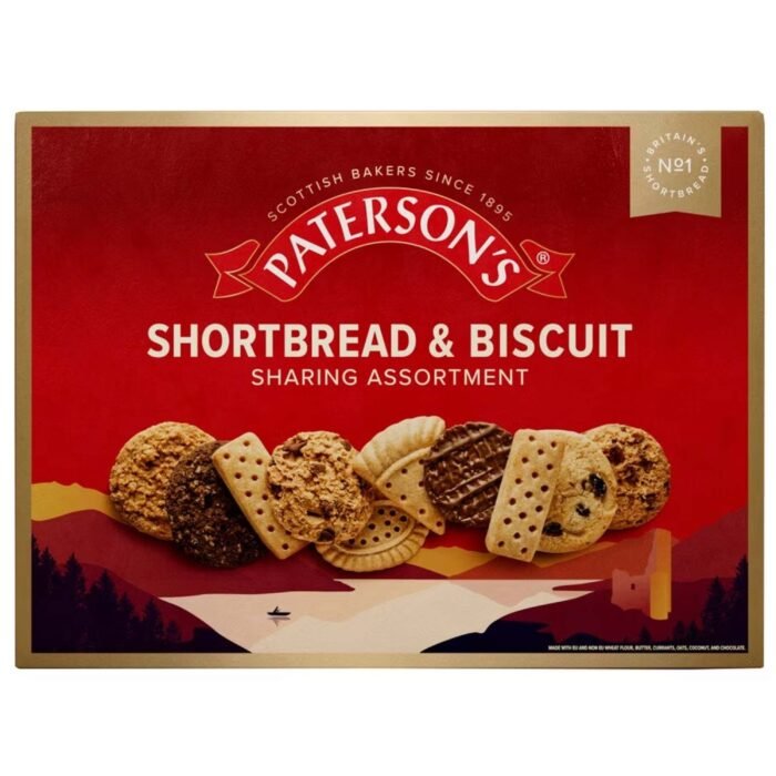Paterson's Shortbread & Biscuit Assorted Shared - 400G - Image 1