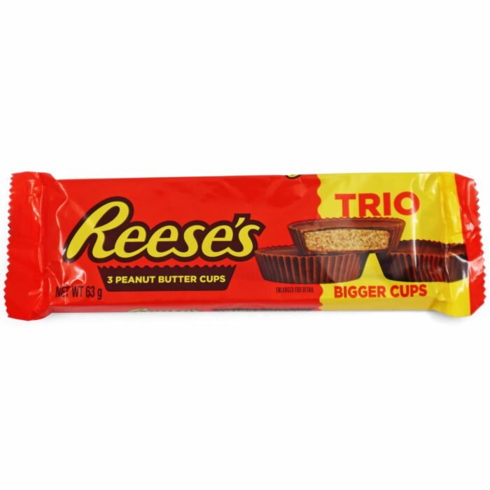 Reese's Peanut Butter Trio 3 Bigger Cups - 63g - Image 1