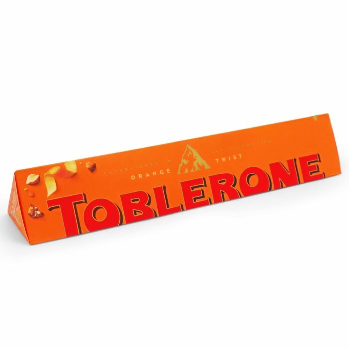 Toblerone Orange Twist Sharing Chocolate Bar - 360g - Image 1
