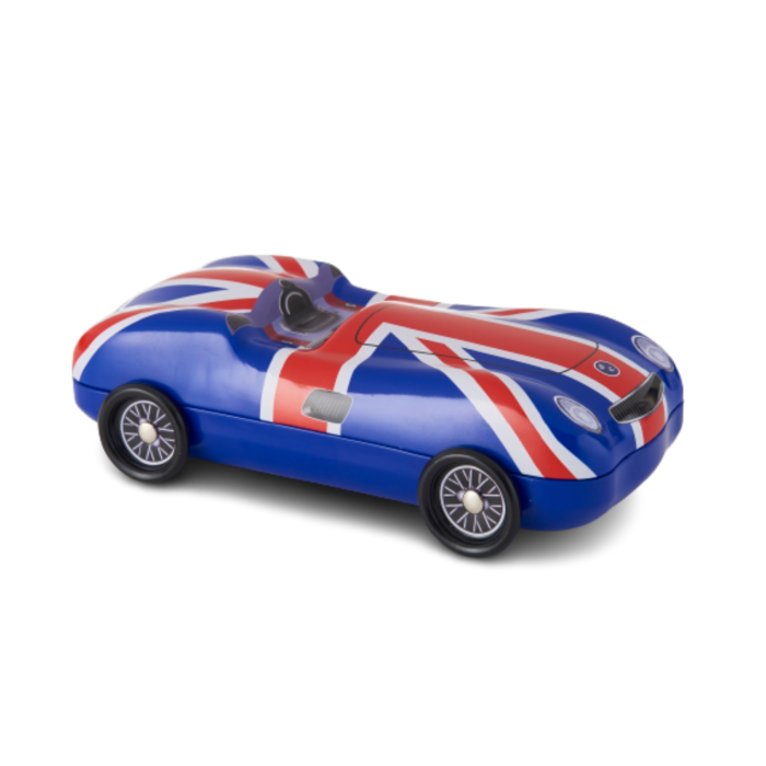 Union Jack Car Tin Vanilla Fudge - Image 1
