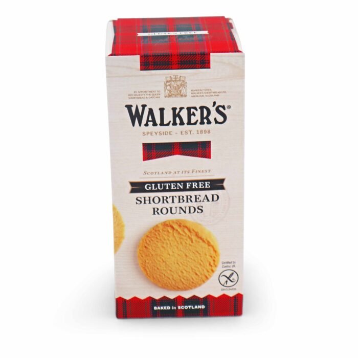 Walker's Gluten Free Shortbread Rounds x9 - 140g - Image 1