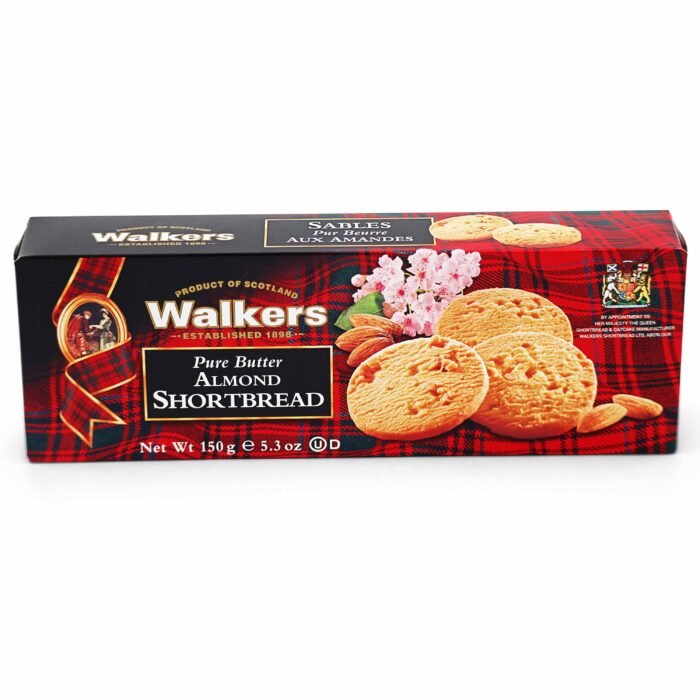 Walkers Almond Shortbread - 150g - Image 1