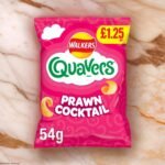 Walkers Quavers Prawn Cocktail 54g – (£1.25 Bag) - Image 2
