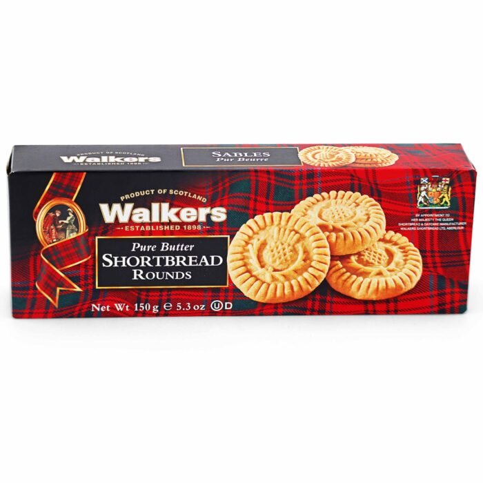 Walkers Round Thistle Shortbread - 150g - Image 1