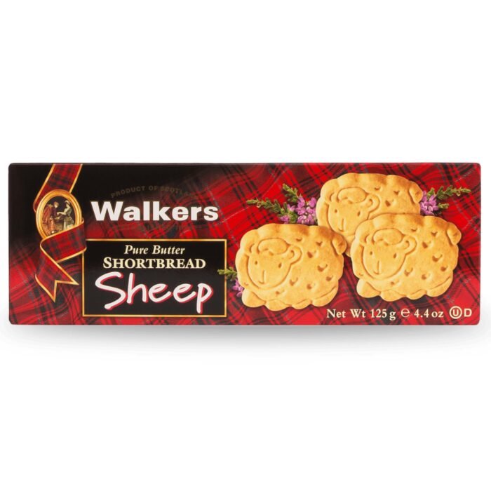 Walkers Shortbread Sheep Shortbread Box  - 125g - Image 1