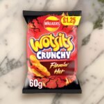 Wotsits Crunchy Flamin Hot 60g – (£1.25 Bag) - Image 2