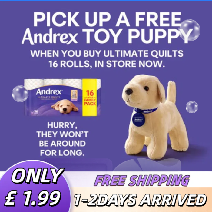 Ultimate Quilts® & a free Andrex® puppy toy - Image 1
