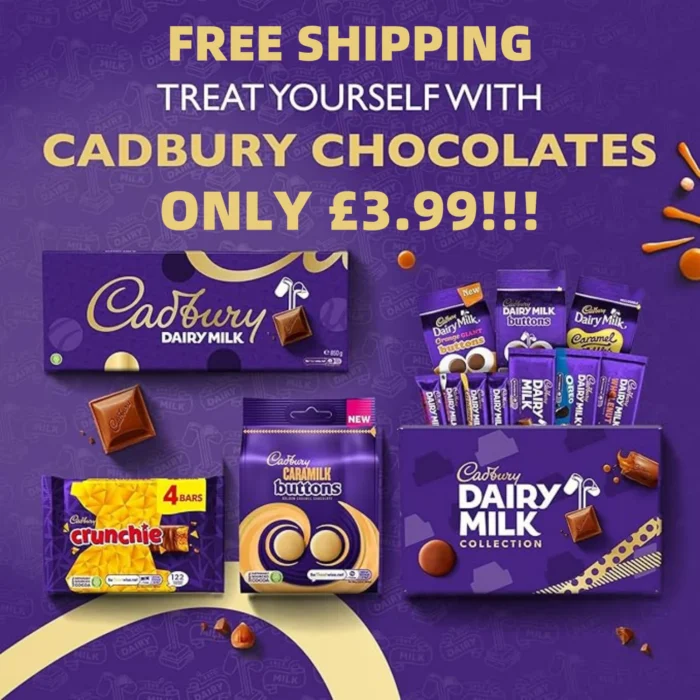 🍫🎉 Limited Time Offer! Cadbury Heroes Classic Milk Chocolate Bulk Pack 2x2kg, ONLY £3.99! - Image 1