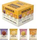 Border Multipack Biscuits - Individually Wrapped - Treat Customers, Guests, or Yourself to the Ideal Biscuits Gift Set - 48 Twin Packs